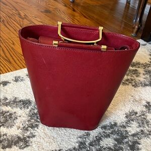 & Other Stories Leather Bucket Bag